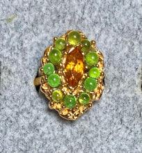 Load image into Gallery viewer, AUTHENTIC SWOBODA RINGS ~ PERIDOT, CITRINE