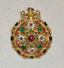 Load image into Gallery viewer, AUTHENTIC SWOBODA WATCH PIN/PENDANT ~ GENUINE RUBY, SAPPHIRE, EMERALD, OPAL