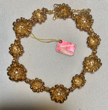 Load image into Gallery viewer, AUTHENTIC SWOBODA NECKLACE ~ CORAL, SAPPHIRE
