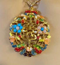 Load image into Gallery viewer, AUTHENTIC SWOBODA PENDANT ~ MULTI-STONE

