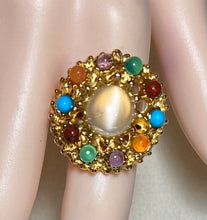 Load image into Gallery viewer, AUTHENTIC SWOBODA RINGS ~ MOONSTONE, MULTI-STONE
