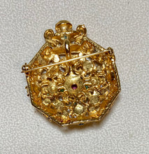 Load image into Gallery viewer, AUTHENTIC SWOBODA WATCH PIN/PENDANT ~ GENUINE RUBY, SAPPHIRE, EMERALD, OPAL
