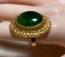 Load image into Gallery viewer, AUTHENTIC SWOBODA RING  ~ Jade

