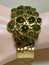 Load image into Gallery viewer, AUTHENTIC SWOBODA CUFF BRACELET ~ JADE
