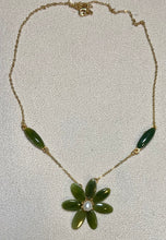 Load image into Gallery viewer, AUTHENTIC SWOBODA NECKLACE ~ Jade, Pearl
