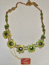 Load image into Gallery viewer, AUTHENTIC SWOBODA NECKLACE ~ JADE, PERIDOT
