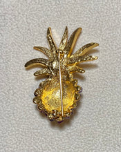 Load image into Gallery viewer, AUTHENTIC SWOBODA PINE APPLE BROOCH ~ AMETHYST
